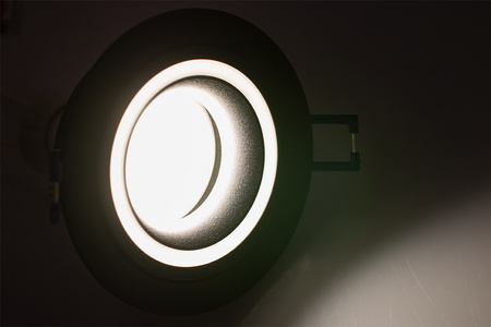 Oprawa HALOGENOWA TRIBUS Podtynkowa Stała Okrągła Czarna GU10