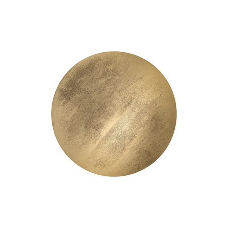 Kinkiet Ścienny Lampa Natynkowa LED 10W 130lm 3000K Ciepła Złota Nowoczesna RING WOOD LED M 10281 Nowodvorski