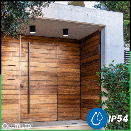 Oprawa Natynkowa Tuba Lampa Ogrodowa Zewnętrzna GU10 LED IP54 Okrągła 95mm RONDE LUMILED