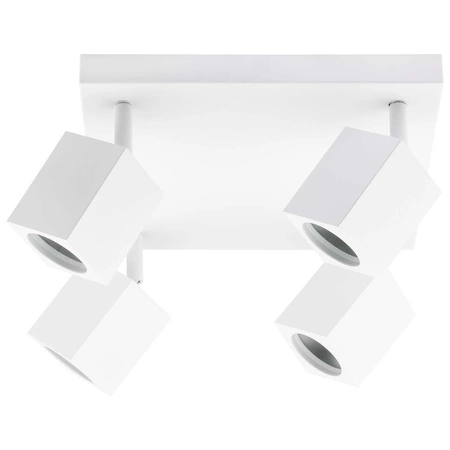 Lampa Sufitowa Reflektor 4xGU10 QUANTUS Biała