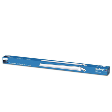 Oprawa Hermetyczna LED Lampa 17W 1700lm 4000K IP65 Biała 60cm Projetline Philips