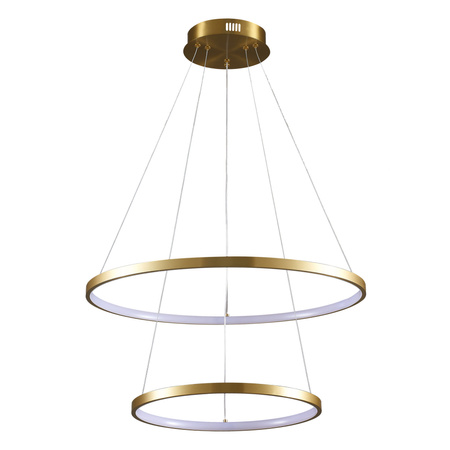 Lampa Wisząca LED Zwis 35W 4600lm 4000K Neutralna 120° Złota LEA Sanico Goldlux