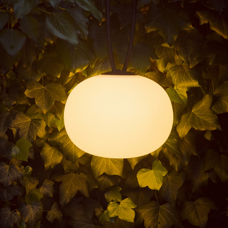 Lampa Ogrodowa Zewnętrzna Wisząca LED STONO Bezprzewodowa 1W 2500K IP54 Biała KANLUX