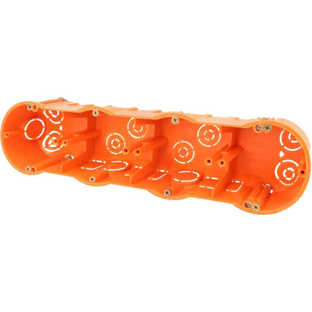 Puszka Końcowa Poczwórna Podtynkowa Instalacyjna Elektryczna PK60 PAWBOL