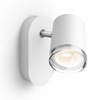 Lampa punktowa Łazienkowa Kinkiet LED Spot Adore Biały 5W IP44 CCT PHILIPS HUE Bluetooth + Przełącznik Dimmer Switch