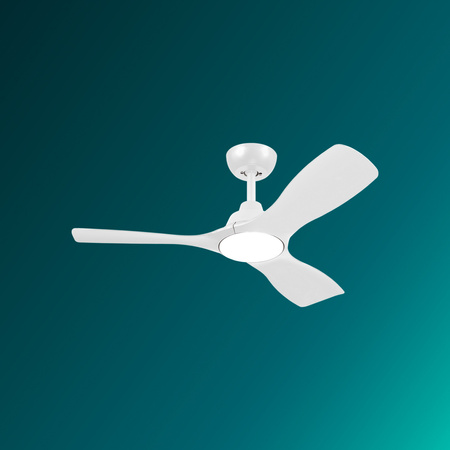 Wentylator Sufitowy 28W Lampa Sufitowa LED 24W 2650lm 3000/4300/6500K CCT Biała + Pilot Olas Philips