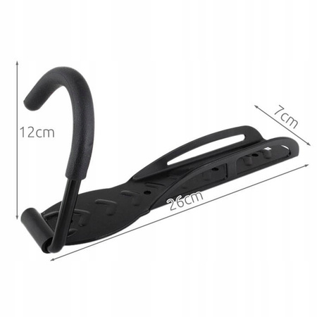 Uchwyt Ścienny na Rower Wieszak Hak Mocny ISO TRADE