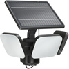 Lampa Solarna Naświetlacz Solarny 24.5W 4000lm 3000K Ciepła IP65 Czarny z Czujnikiem Ruchu UltraEfficient Zyren Philips