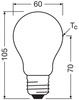 2x Żarówka LED A60 E27 3.8W = 60W 806lm 4000K Neutralna 320° Filament CLASSIC ENERGY EFFICIENCY Osram