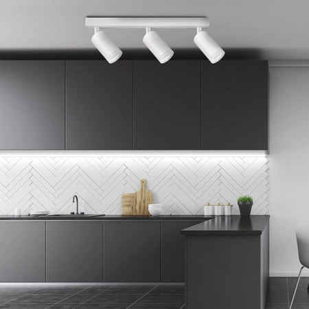 Oprawa Ścienno-Sufitowa Reflektor Punktowy 3x GU10 Biała LONDON Sanico Goldlux