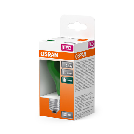 Żarówka LED A60 E27 2.5W = 7W 45lm 7500K Zimna 300° STAR DECOR CLASSIC Osram
