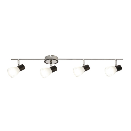 Lampa Sufitowa Punktowa Spot Reflektor 4x E14 Czarny Klasyczny Ati Rabalux