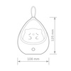 Lampka Dekoracyjna LED Akumulatorowa 0.5W 3000K Ciepła Różowa Kitty Sanico Goldlux