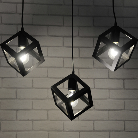 LAMPA WISZĄCA SUFITOWA SWEDEN 3xE27 GOLDLUX (Polux)