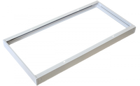 Ramka Zatrzaskowa Natynkowa do Paneli LED 60x30 Aluminiowa 44mm Biała Ecolight