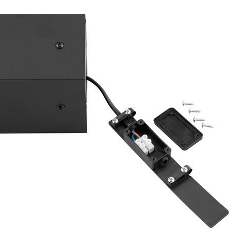 Lampa Ogrodowa Słupek Zewnętrzny Stojący E27 LED TAXUS 2 50cm LUMILED