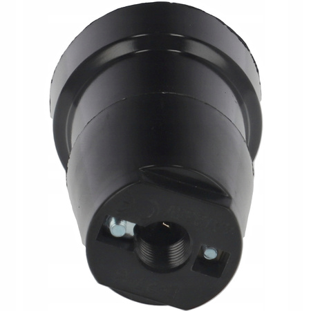 Oprawka Bakielitowa do Żarówki E27 Czarna PAWBOL