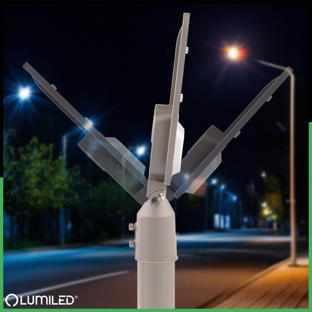 Lampa Uliczna LED LUXOS2 Przemysłowa Oprawa Drogowa 50W 7000lm 4000K IP65 ALS LUMILED