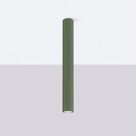 Lampa Sufitowa Reflektor Tuba Spot 1x GU10 Oliwkowa Karbon Deep Space SL.1610 Sollux