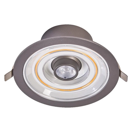 Lampa Punktowa LED Filament Oczko 9W 2700K Aluminium Spot Downlight Halo LEDVANCE
