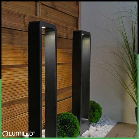 Lampa Ogrodowa Słupek Zewnętrzny Stojący LED 10W ERICA 60cm LUMILED