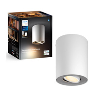 Oprawa Sufitowa Natynkowa LED Spot Pillar Biały 4.2W CCT PHILIPS HUE Bluetooth Zigbee 