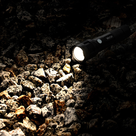 Latarka Taktyczna LED Lampka Ręczna Mocna XHP50 800lm ZOOM USB-C VA0116 Vayox