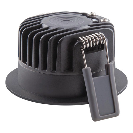 Panel LED Oprawa Podtynkowa Punktowa 8W 680lm CCT Ściemnialna Oczko Spot Czarny Fix Ledvance