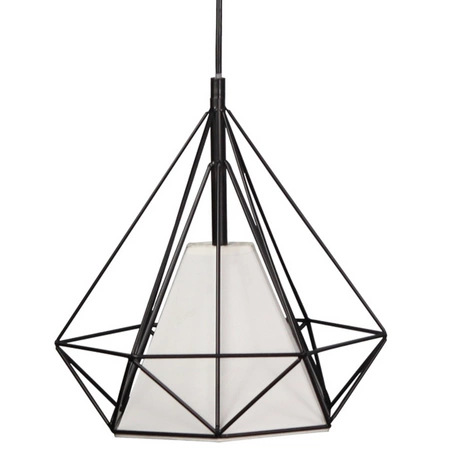 Lampa wisząca HIRA 3xE27 Geometryczna Oprawa Trójwymiarowa P314574 GOLDLUX (Polux) Metal
