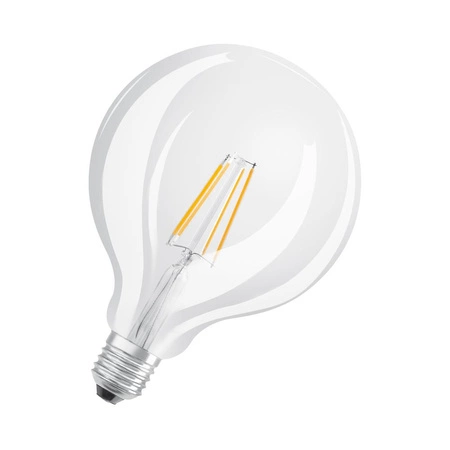 Żarówka LED G125 Kula E27 4W = 40W 470lm 2700K Ciepła 300° Retrofit Filament CLASSIC Osram