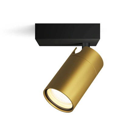 Lampa Ścienna Kinkiet GU10 IP44 Miedziany-Czarny Kosipo Philips