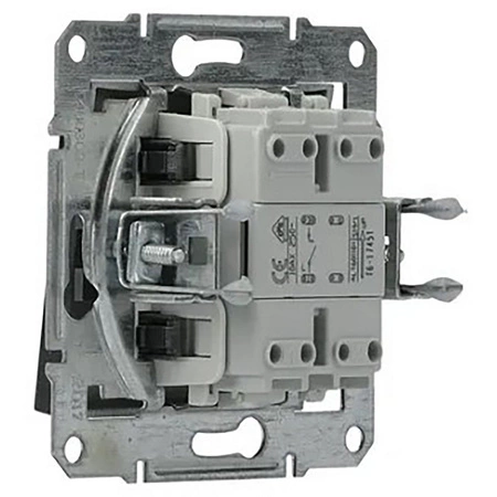 Przycisk Włącznik Światła Pojedynczy Jednobiegunowy bez Ramki Podtynkowy SCHNEIDER ASFORA