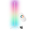 Lampa Stojąca Narożna Podłogowa BIała 20W RGB Zmiana Kolorów Pilot