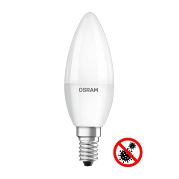 Żarówka LED E14 B35 4,9W = 40W 470lm 4000K Neutralna 200° OSRAM ANTYBAKTERYJNA