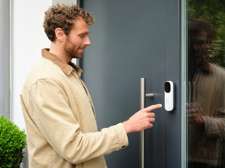 Dzwonek do Drzwi z Kamerą Inteligentny IP66 z Czujnikiem Ruchu Smart+ Wifi Osram