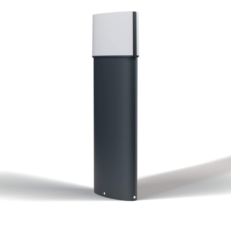 Lampa Ogrodowa Zewnętrzna Stojąca Słupek 12.5W 950lm 3000K IP44 Szary Endura Ledvance