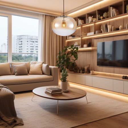 Lampa Wisząca Sufitowa CAMPANIA 1xE27 Złota Milagro