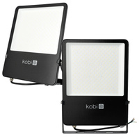 Naświetlacz LED Zewnętrzny Ogrodowy 200W 26000lm 4000K Neutralny 120° IP65 IK06 Czarny Seul Kobi