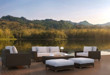 Lampa Ogrodowa Oprawa Zewnętrzna Stojąca Słupek LED 2.2W 168lm 3000K Ciepła Biała Wodoodporna IP54 MAHE LED 8397 Nowodvorski