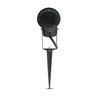 Lampa Ogrodowa Reflektor GU10 IP44 Regulowana Czarny VT-769 V-TAC