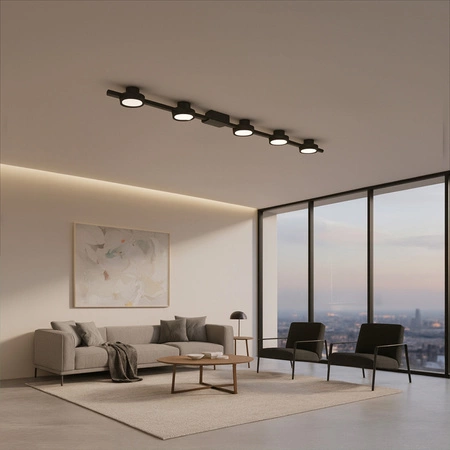 Lampa Sufitowa OVILO Oprawa Halogenowa LED 5x GX53 Kinkiet Reflektor Ścienna LUMILED