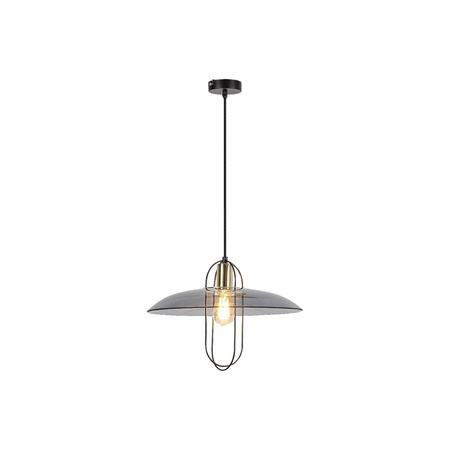 Lampa Wisząca Sufitowa Zwis E27 Czarny Industrialny Vida Rabalux