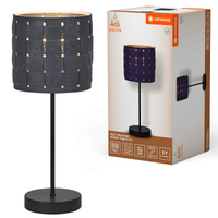 Lampa Stołowa Oprawa Biurkowa Stojąca Dekoracyjna E14 Szary USB-C Decor Ledvance