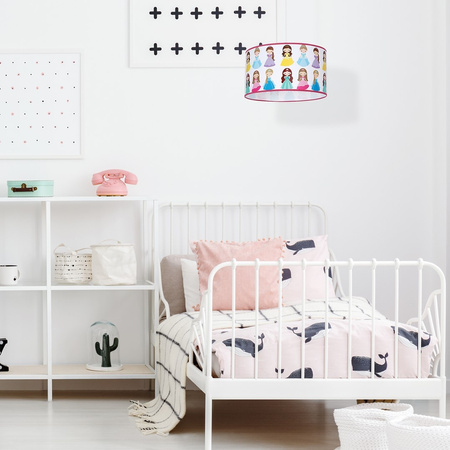 Lampa Wisząca Sufitowa PRINCESS 1xE27 Milagro