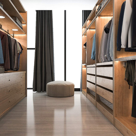 Profil Aluminiowy do LED Biały Narożny 2m z Przezroczystym Kloszem i Zaślepkami Ecolight