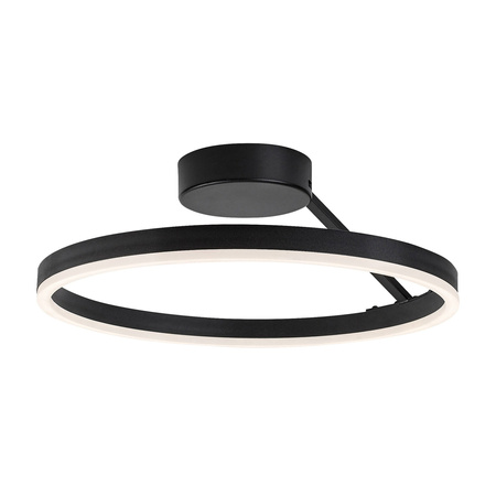 Lampa Sufitowa LED Natynkowa 24W 3000-6500K CCT Czarny Nowoczesny Isaure Rabalux