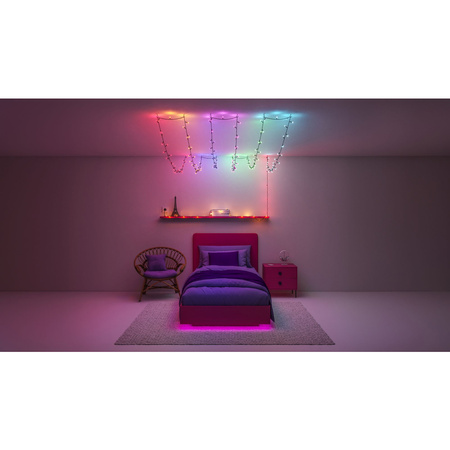 Łańcuch Świetlny Lampki Choinkowe 20m FAIRY 2700-5000K + RGB SMART WiFi WiZ