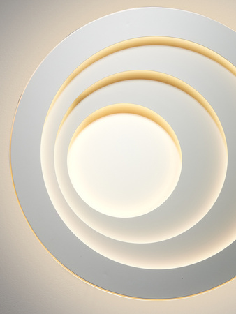 Lampa Sufitowa Plafon LED Oprawa Oświetleniowa 42W 50.5cm 2400lm Ozdobna Okrągła Biała LEDVANCE