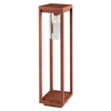 Lampa Ogrodowa Zewnętrzna VIMO E27 IP44 80cm Słupek Brązowa Kanlux