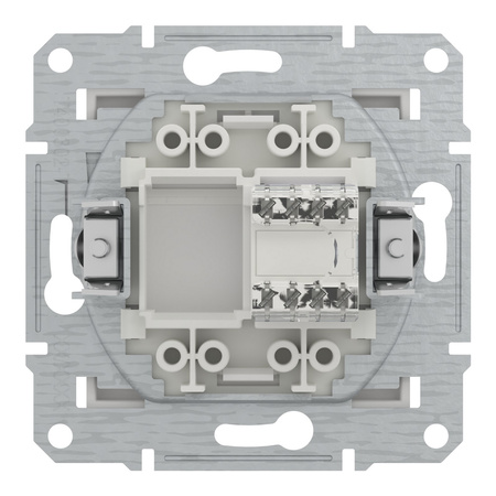 Gniazdo Komputerowe RJ45 kat. 5e UTP bez Ramki Białe SCHNEIDER ASFORA